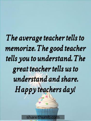 unique greetings for teachers day